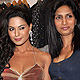 Riyaz-Reshma Gangji of Libas Stores shot with Veena Malik for their Summer collection