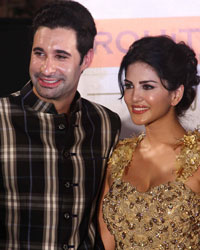 Daniel Weber and Sunny Leone