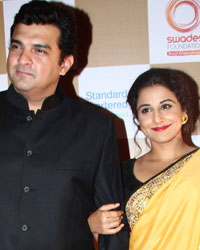 Siddharth Roy Kapur and Vidya Balan