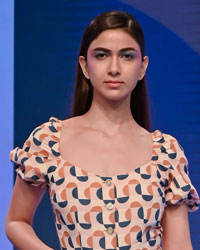 The 'Talisman' collection by Pankaj and Nidhi Ahuja presented by Reliance Industries Ltd.'s R-Elan at Lakme Fashion Week 2020 Digital First Season Fluid Edition