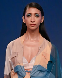 The 'Talisman' collection by Pankaj and Nidhi Ahuja presented by Reliance Industries Ltd.'s R-Elan at Lakme Fashion Week 2020 Digital First Season Fluid Edition