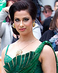 Anita Majumdar arrives at the gala presentation for 'Midnight's Children' during the 37th Toronto International Film Festival