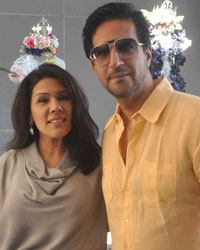 ulaiman Merchant along with his wife Reshma Merchant