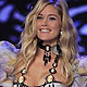 Doutzen Kroes presents a creation during the Victoria's Secret Fashion Show in New York