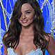 Miranda Kerr presents a creation during the Victoria's Secret Fashion Show in New York