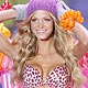 Model Erin Heatherton presents a creation during the 2009 Victoria`s Secret Fashion Show in New York