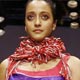 Raima Sen presents a creation from fashion designers Jason and Anshu`s Spring/Summer 2009 collection