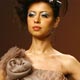 A model presents a creation from Indian designers Falguni and Shane Peacock`s Spring/Summer 2009 collection