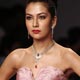 A model presents a creation from Indian designer Amit`s Spring/Summer 2009 collection at the Wills Lifestyle India Fashion Week