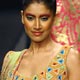 Models present creations by Indian designer Renu Tandon`s spring/summer 2009 collection at the Wills Lifestyle India Fashion Week