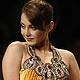 Minissha Lamba presents a creation by Indian designers Hemant and Nandita`s Spring/Summer 2010 collection at the Wills Lifestyle India Fashion Week