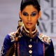 Models present creations from Indian designer Kavita Bhartia`s Autumn/Winter 2008 collection at the Wills Lifestyle India Fashion Week in New Delhi