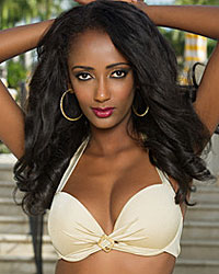 Miss Ethiopia Hiwot Mamo