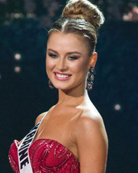 Top five contestants of Miss Universe 2014 Pageant