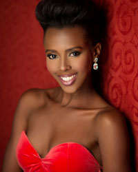 Miss Tanzania Lorraine Marriot