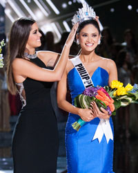 Miss Universe 2014 Paulina Vega and Miss Philippines Pia Alonzo Wurtzbach