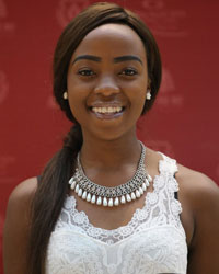 Miss Zimbabwe Michelo MALAMBO