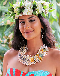 Miss Cook Islands - Tajiya Eikura SAHAY