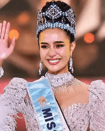 Miss Wotld 2025 Winner, Miss Thailand Opal Suchata Chuangsri