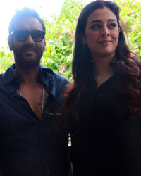 Ajay Devgn and Tabu