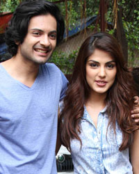 Ali Fazal and Rhea Chakraborty