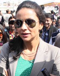 Gul Panag at AAP Oath Ceremony