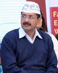 Arvind Kejriwal at Gul Panag at AAP Women Dialouge