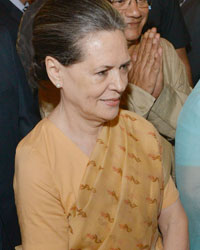 Sonia Gandhi at Iftar Reception by Pranab Mukherjee