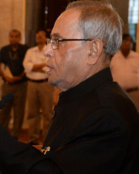 Press Meet at Rashtrapati Bhavan