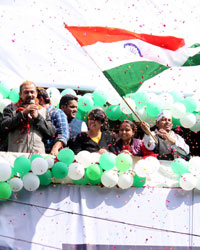 AAP Celebrates Delhi Assembly Elections Victory