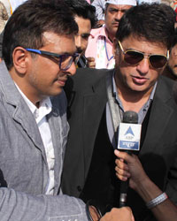 Javed Jaffrey and Ayub Khan