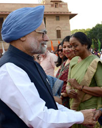 Manmohan Singh and A. P. J. Abdul Kalam