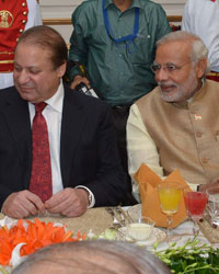 Sushma Swaraj, Nawaz Sharif and Narendra Modi