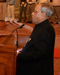 Press Meet at Rashtrapati Bhavan