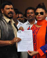 Ramdas Athawale and Rakhi Sawant