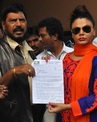 Ramdas Athawale and Rakhi Sawant