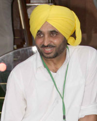 Bhagwant  Mann in Parliament