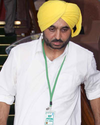 Bhagwant  Mann in Parliament