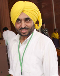 Bhagwant  Mann in Parliament