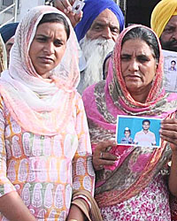 Families of Abducted Indians in Iraq