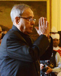 Mohammad Hamid Ansari, Pranab Mukherjee, Kamal Nath and Narendra Modi