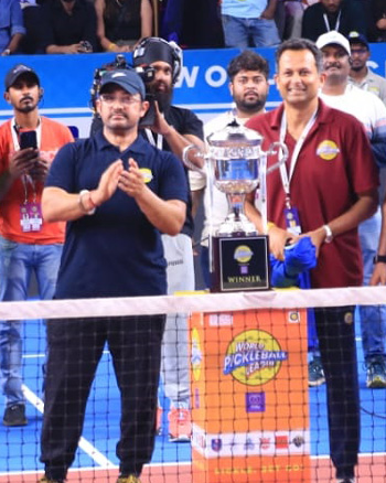 Aamir Khan at World Pickleball League 2025