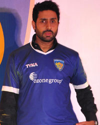 Abhishek Bachchan at Abhishek Announces Chennaiyin FC Team