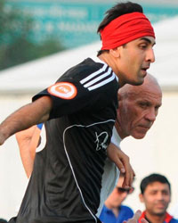 Ranbir Kapoor at BPL Charity Match