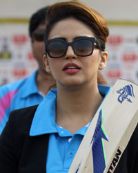 Huma Qureshi at CCL5 Mumbai Heroes vs Chennai Rhinos