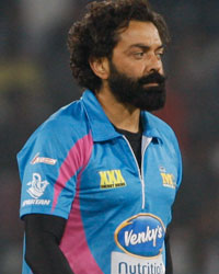 Bobby Deol at CCL5 Telugu Warriors vs Mumbai Heroes