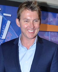 Brett LEe at Ceat International Cricket Awards