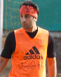 Ranbir Kapoor at Celebrity Football Match 2016