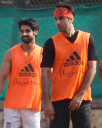 Ranbir Kapoor at Celebrity Football Match 2016