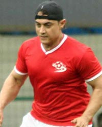 Aamir Khan at Celebrity Football Match